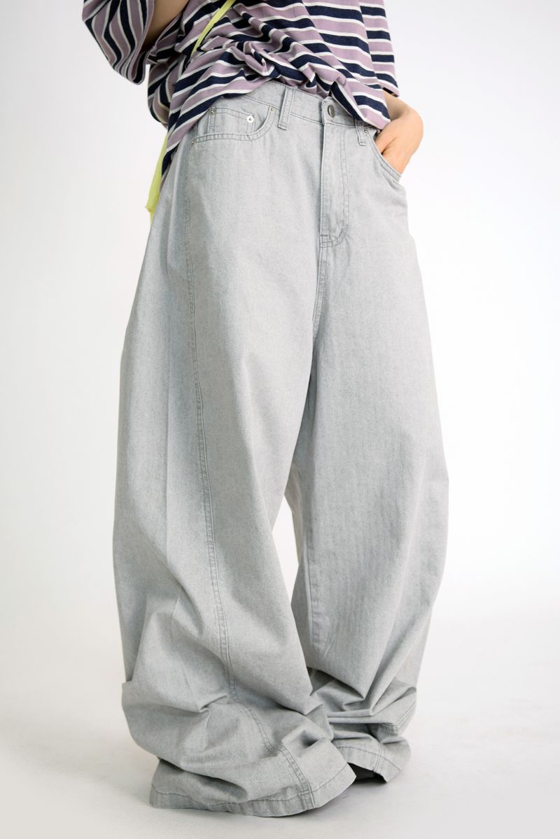 privatelookbook（プライベートルックブック）の「over wide gray pants（Pants）」