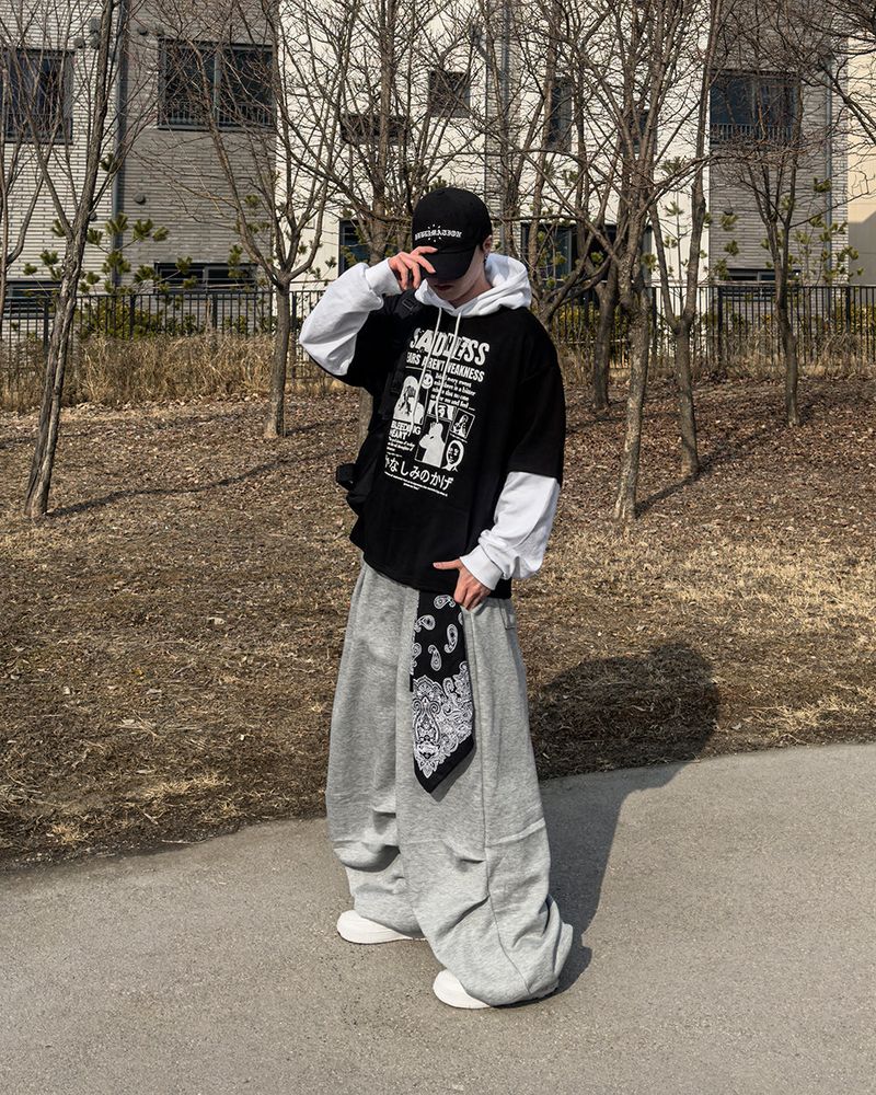 Grace Two-Tuck Sweat Pants