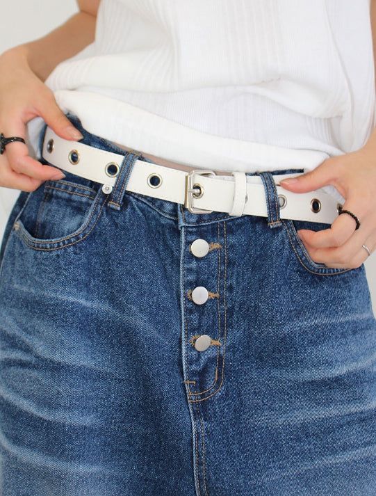 (unisex) 4-BUTTON BALLOON DENIM