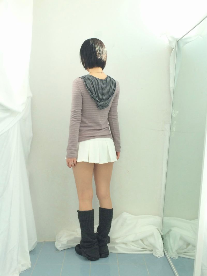 Basic Pleated Miniskirt