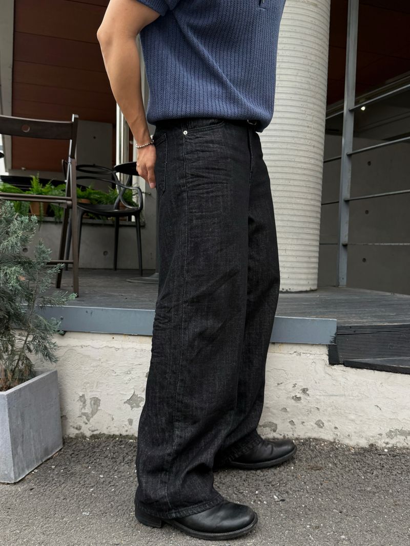 Robe skash collar short-sleeved knitwear