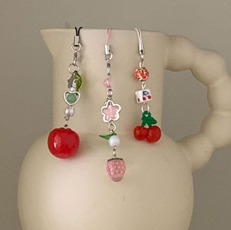 [Keyring] Fruit Fruit keyring__cherry