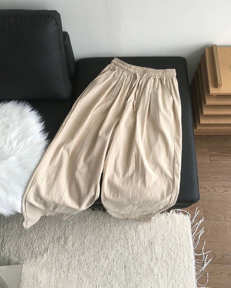Flo Linen Wide Pants