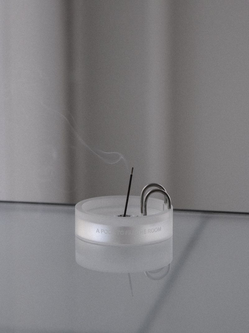 [made] Prooml incense holder - clear