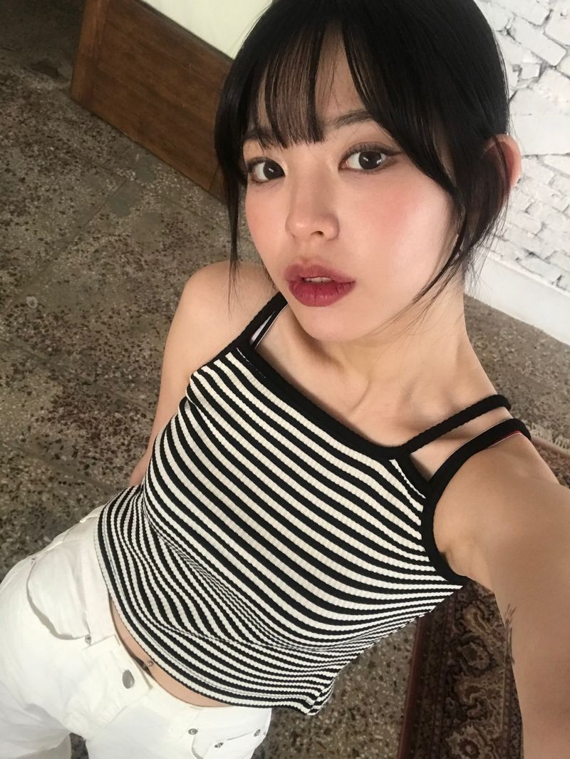 Arco iris（アルコイリス）の「Amour stripe sleeveless（Tops）」