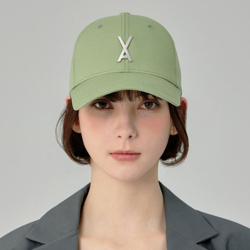 VARZAR(バザール)の「VA Big Stud Ball Cap / Olive(Hats)」