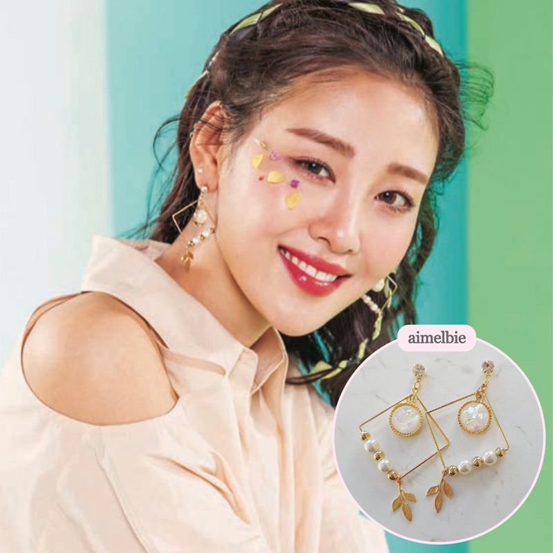 White Dream Catcher Earring (LOONA Yves Earring)