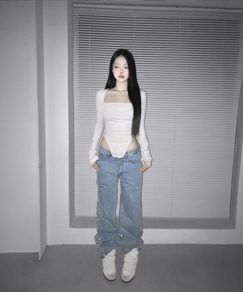 sera bodysuit tee (3colors)