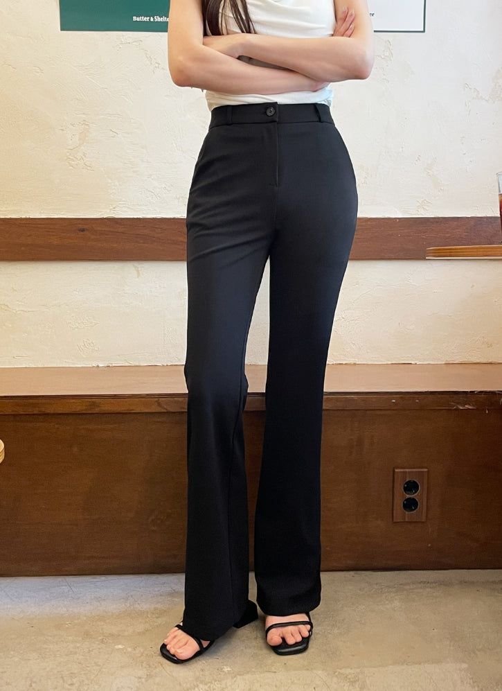 Devenne Cool Span Bootcut Slacks