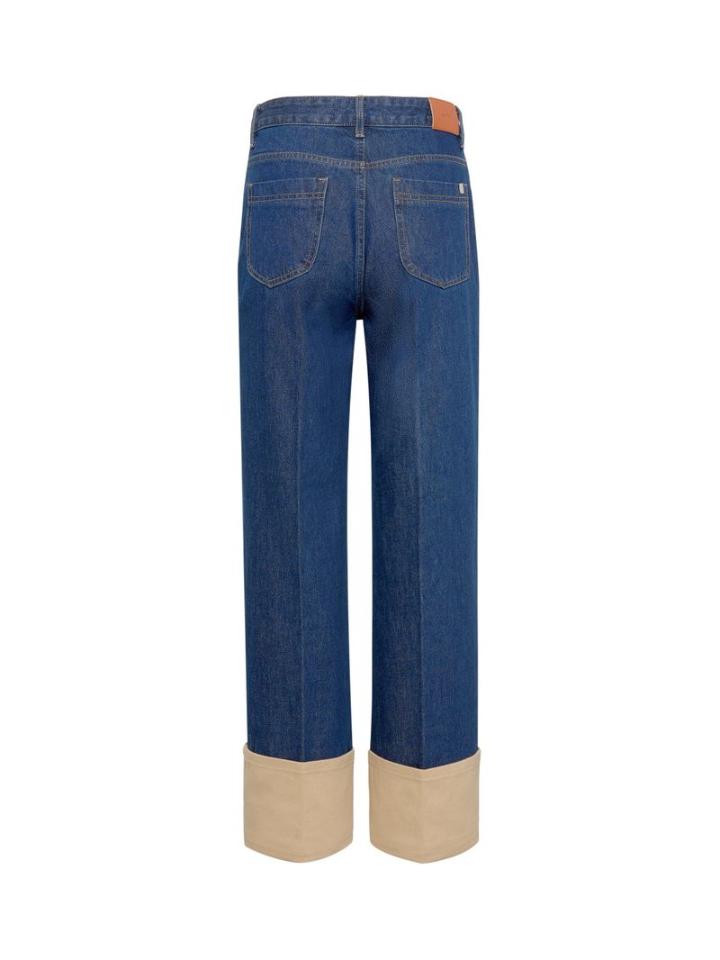 TURN-UP DENIM PANTS code 23002