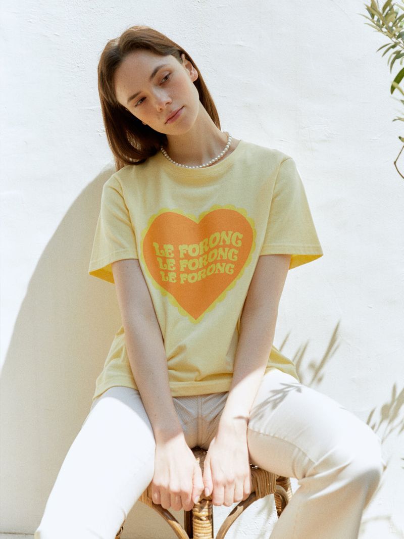 The Summer Romance T-shirt (Yellow)