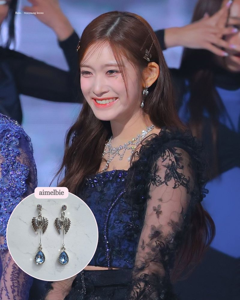[IVE Leeseo Earring] The Angel Wings Earring