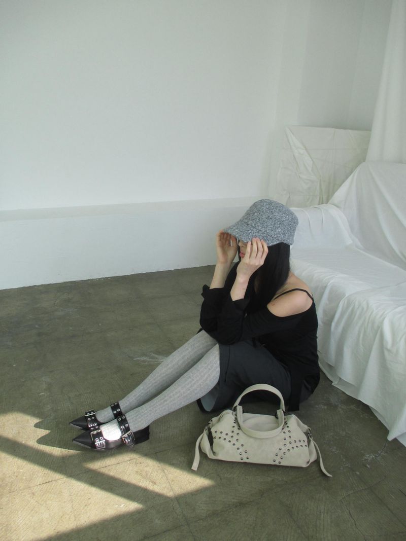 muse stud shoulder bag