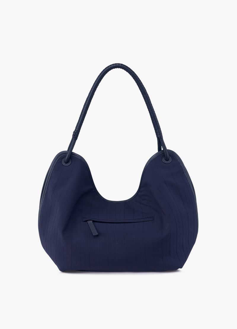 STRIPE EMBO SHOULDER