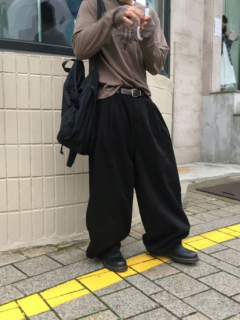 HOLY IN CODE（ホーリーインコード）の「No.1371 3tuck wide cotton PT (3color)（Pants）」