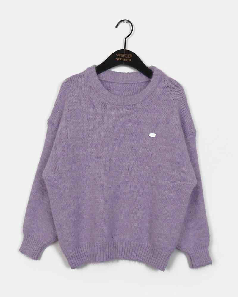 Your Wool Bokashi Pendant Round Knitwear