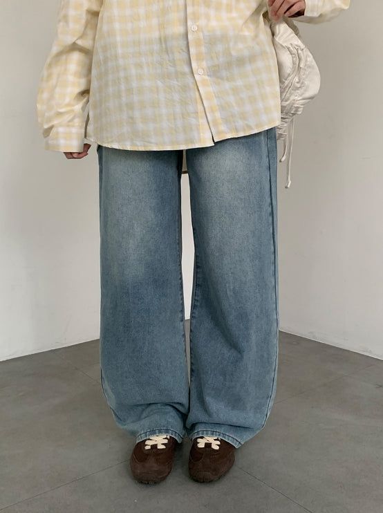 BAON（バオン）の「Bayani Washing Wide Denim Pants（Pants）」