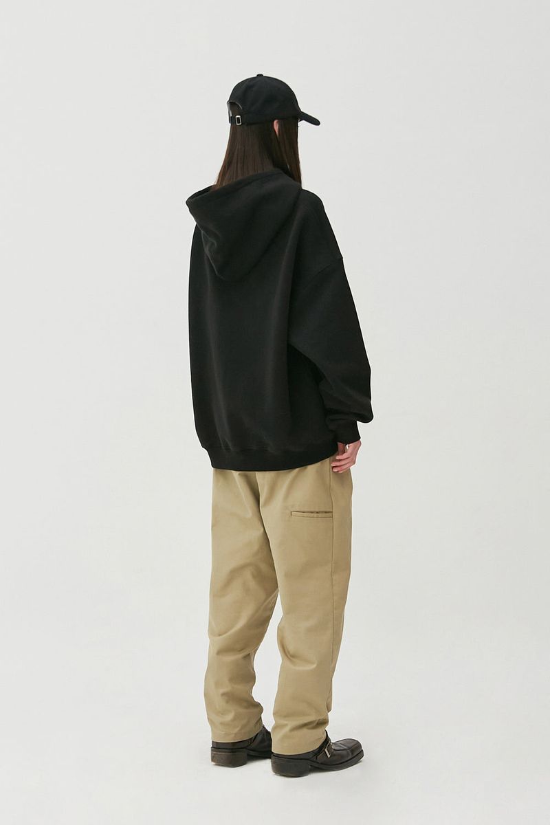 Flame Bear Hoodie_Black