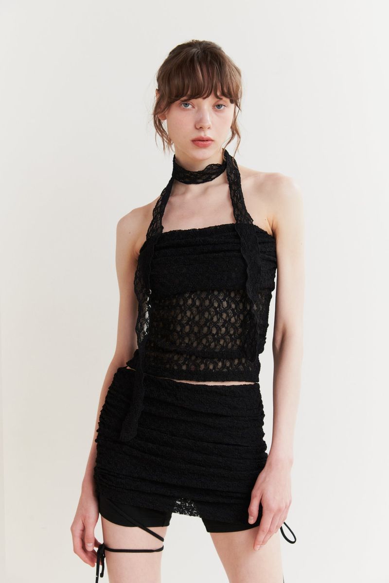 BELLA SKIRT PANTS black