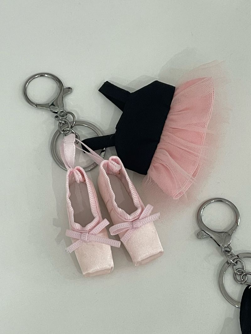 Ballet Tutu&Shoes Keyring