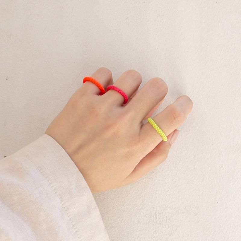 [CCNMADE] PARAFFIN Ring (NEON YELLOW)