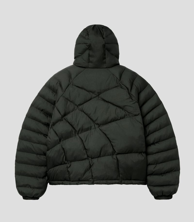 cross padding jumper
