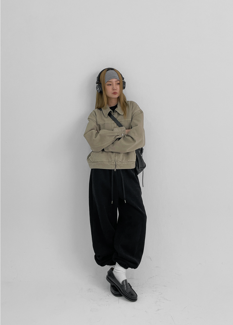 BLACKUP（ブラックアップ）の「[MADE] Dolvin Wool Napping Jogger Banding Pants（Pants）」