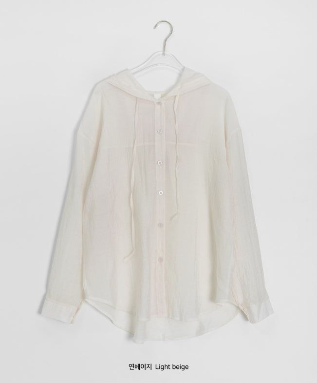 Arohin See-through Summer Hood Shirts