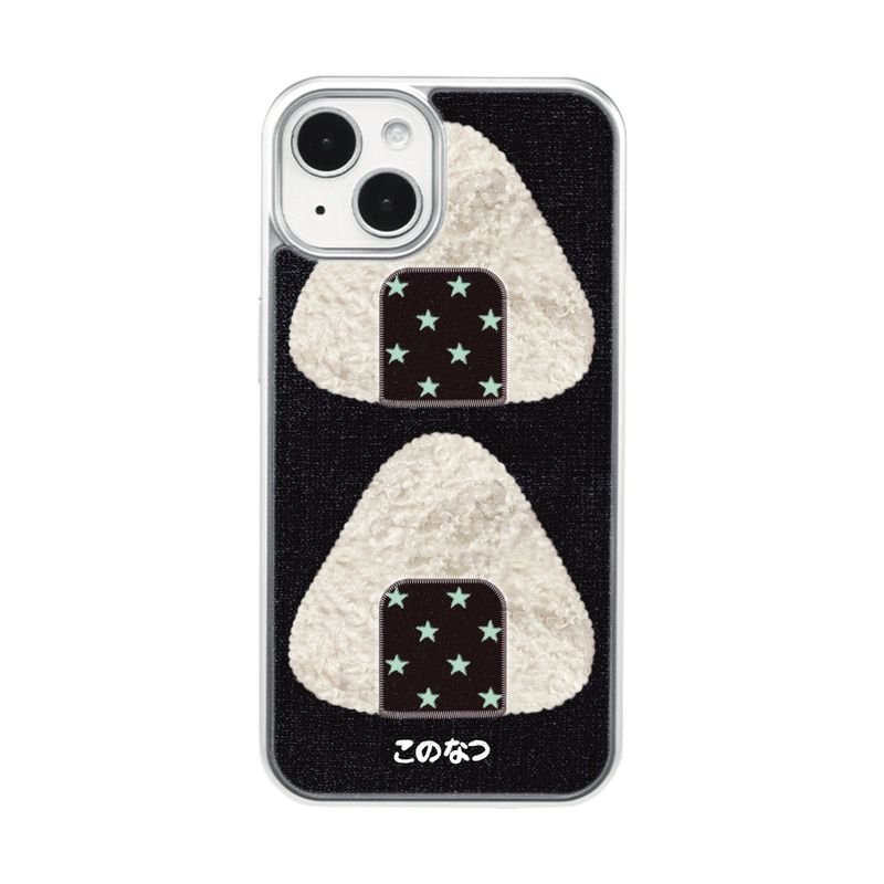 cononatz（コノナツ）の「[MADE] Star onigiri silver epoxy case🍙（Smartphone Accessories）」