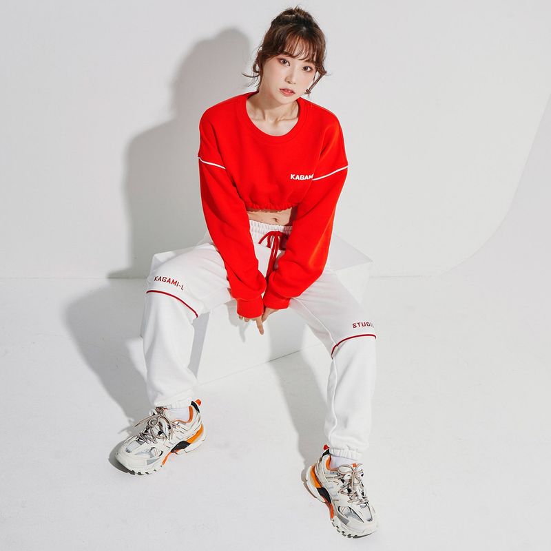 Red Front Line Pants