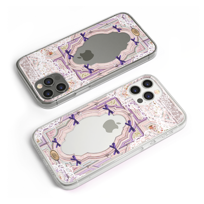 【MADE】Lace frame Jelly hard Phone case