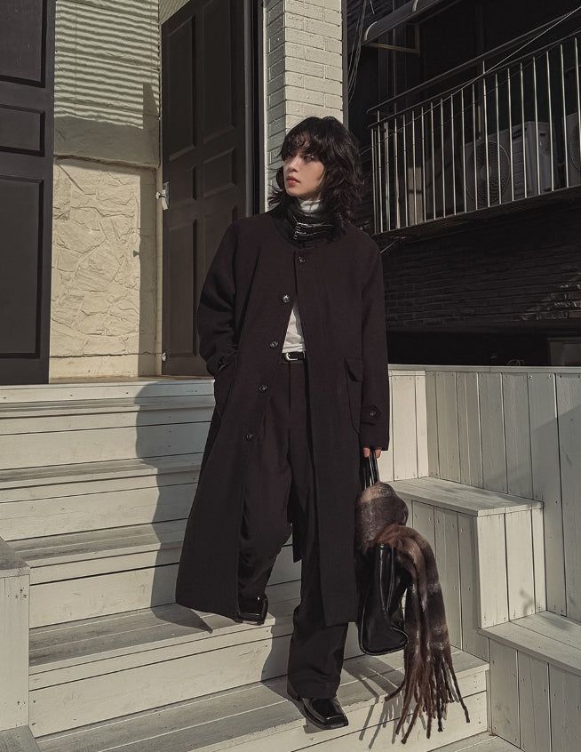 Lazy Wool Mustang Coat