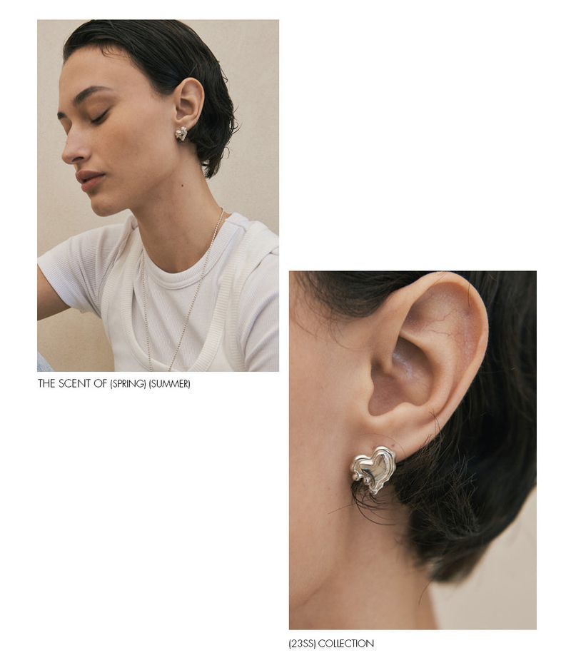 Melting Heart Earring