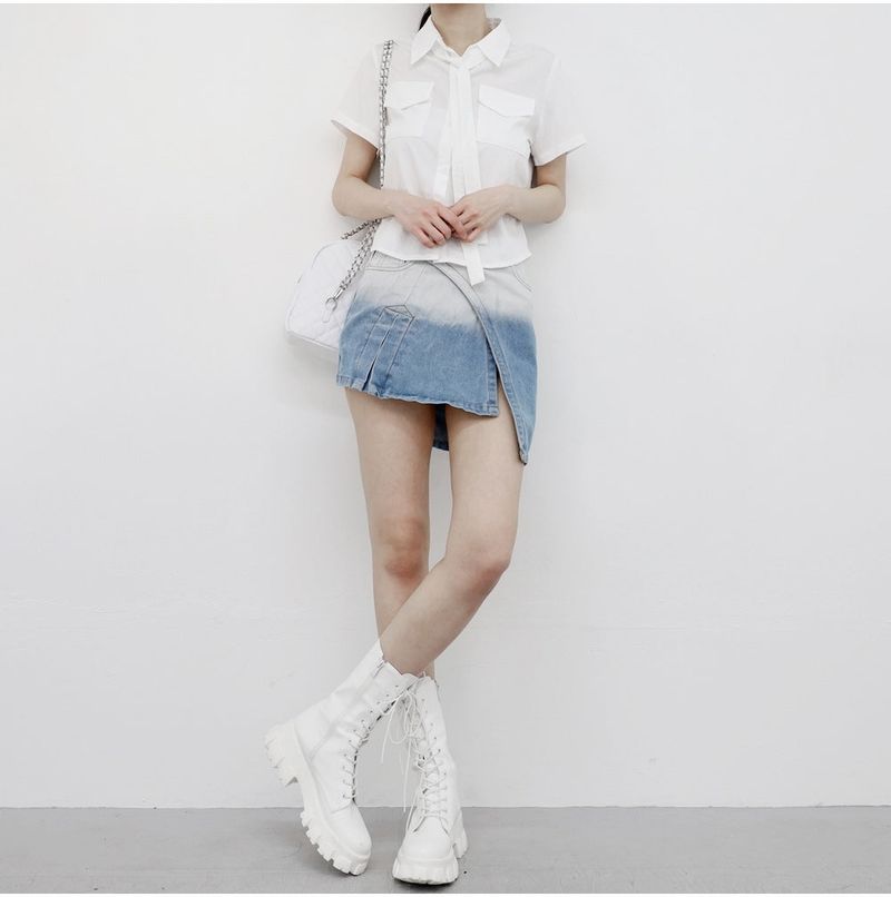 a mobid strap shirt