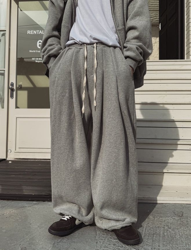 2PLAN（ツープラン）の「Noah Brushed Balloon Pintuck String Pants（Pants）」