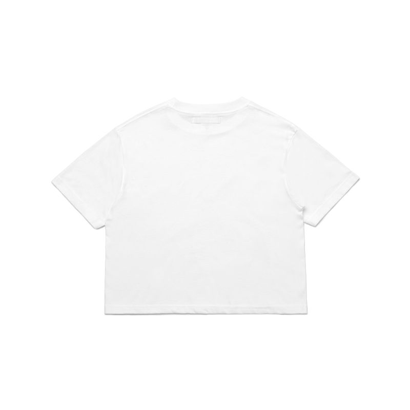 Men's Crop T-Shirt White
