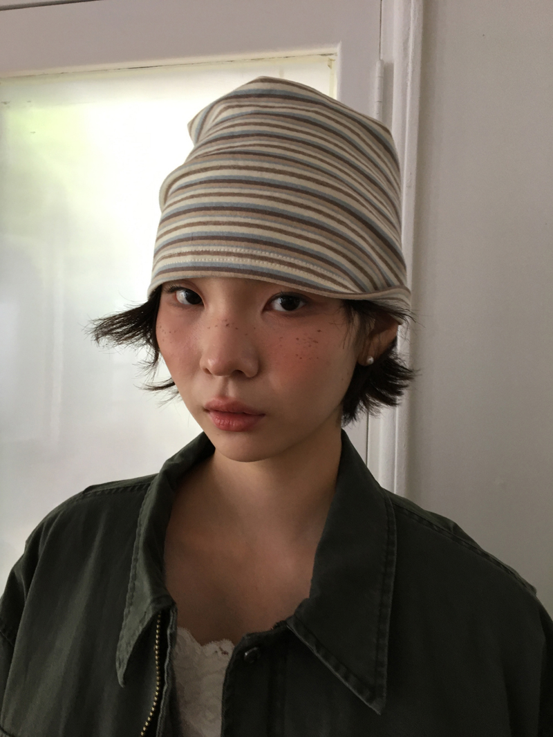 Rito Striped Beanie (3color)