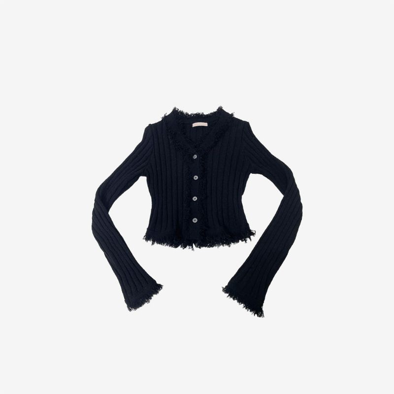 Zephyr Tessel Knit Cardigan