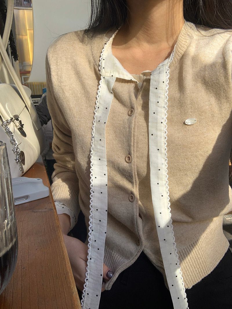 [MADE] MIETTE CASHMERE ROUND CARDIGAN