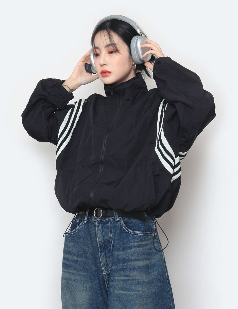 nutellike(ヌテールライク)の「Breed Wind Zip-Up Jacket(Jackets/Outerwear)」