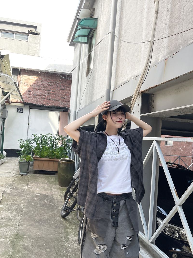 Oa Linkle Checkered Short Sleeve Shirt