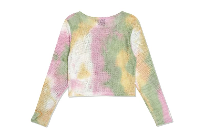 TIE DYE CROP KNIT