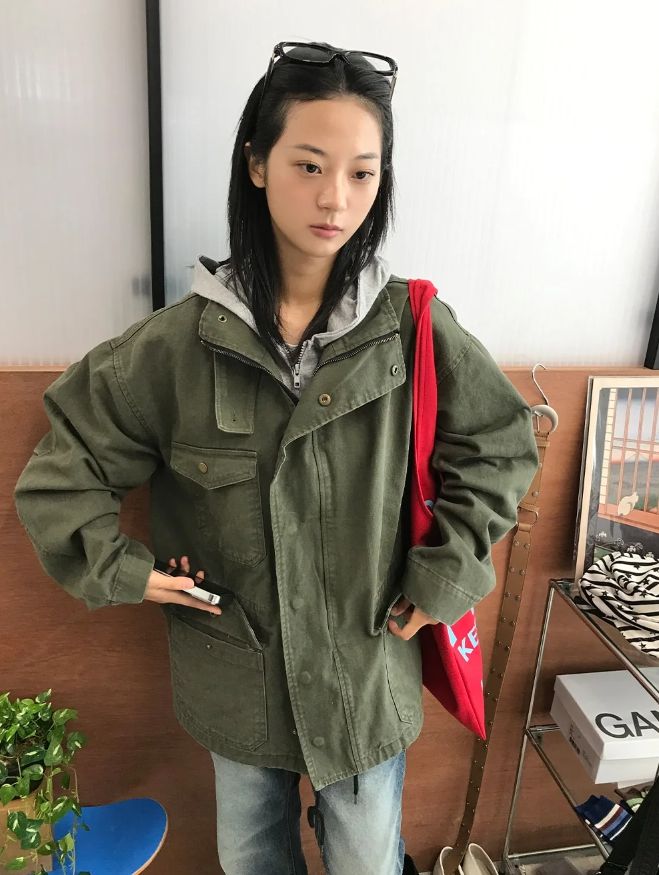VINTAGE WASHED FIELD JACKET