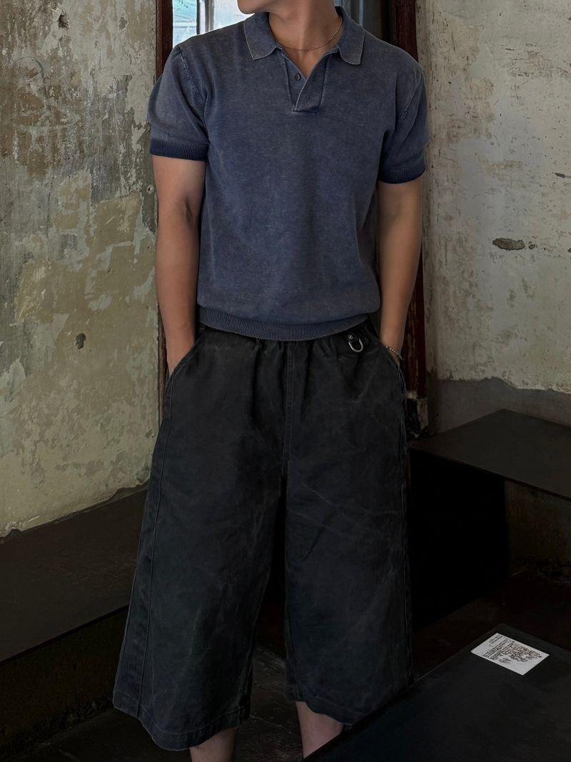 Pigment track bermuda pants