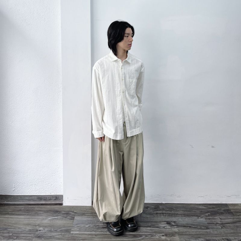Frayed Textured Shirt