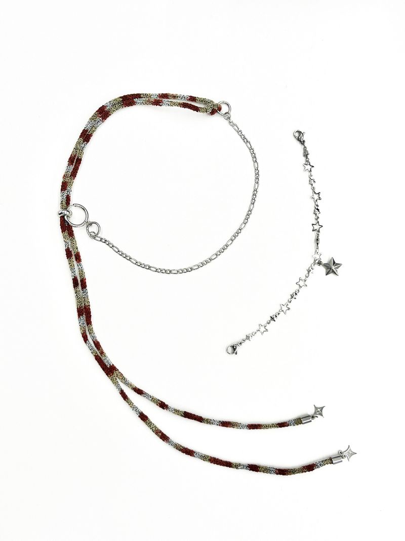 Stellina Necklace (Brick beige)