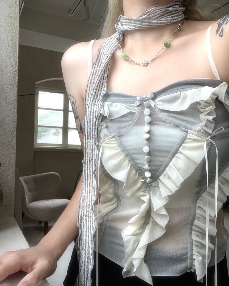 Tinkerbell see-through bustier