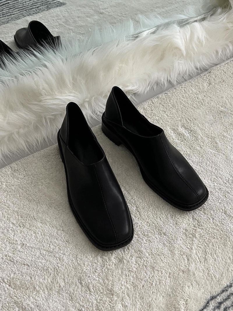  two way square loafer (2colors, 230~250)