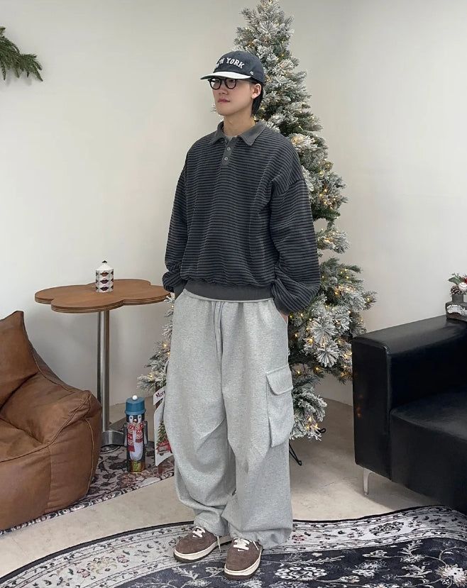 Fade Cargo Brushed Pants