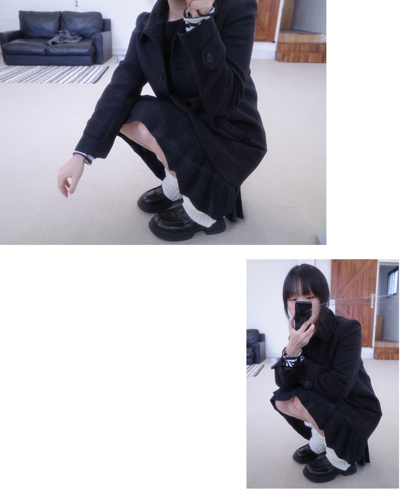 [MD PICK] Mike Layered Pleats Midi Skirt